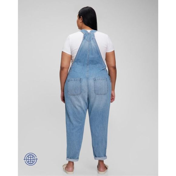 GAP - Large Denim Overalls with Washwell - Picture 9 of 16
